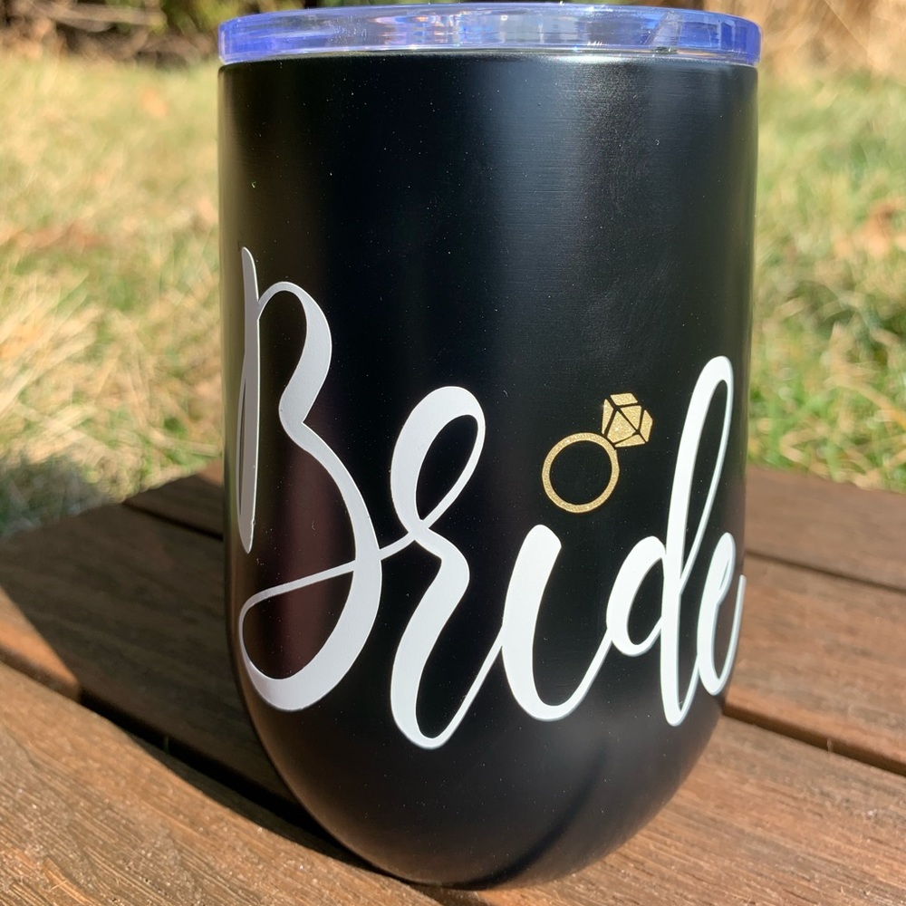 Personalized Bride Tumblers